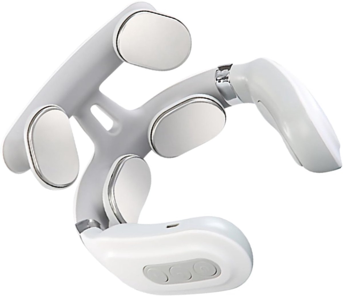 Intelligente Elektrische Hals- en Schouder-massageapparaat – Draagbaar met meerdere niveaus – verlicht pijn, bevordert bloedsomloop – compact en eenvoudig te gebruiken