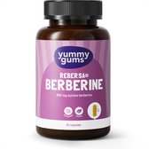 Yummygums • Berberine Capsules • Rebersa® 500 mg • Gestandaardiseerd 97–102% • Vegan • Suikervrij • 30 capsules