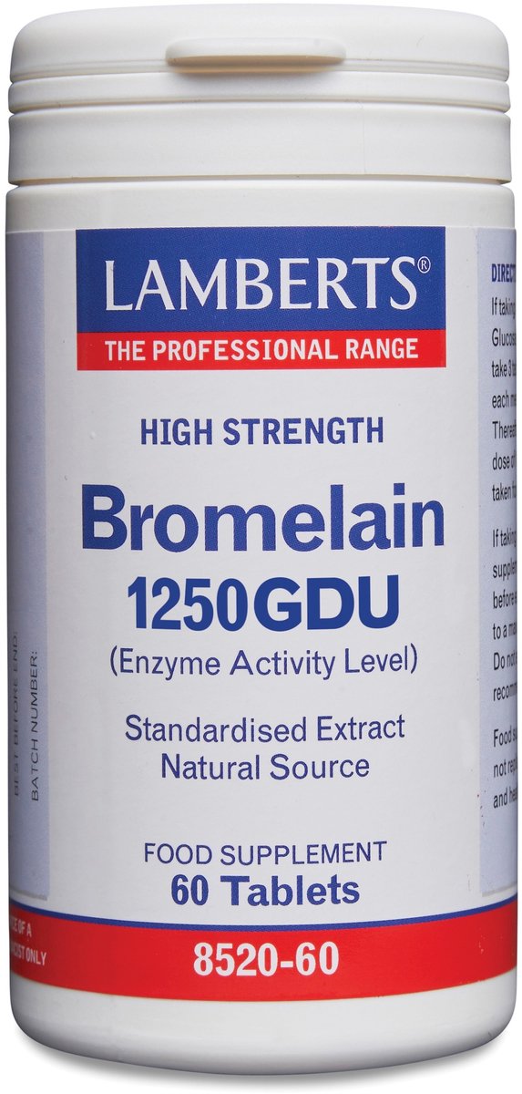 Lamberts Bromelaine 1250gdu 60 Tabletten