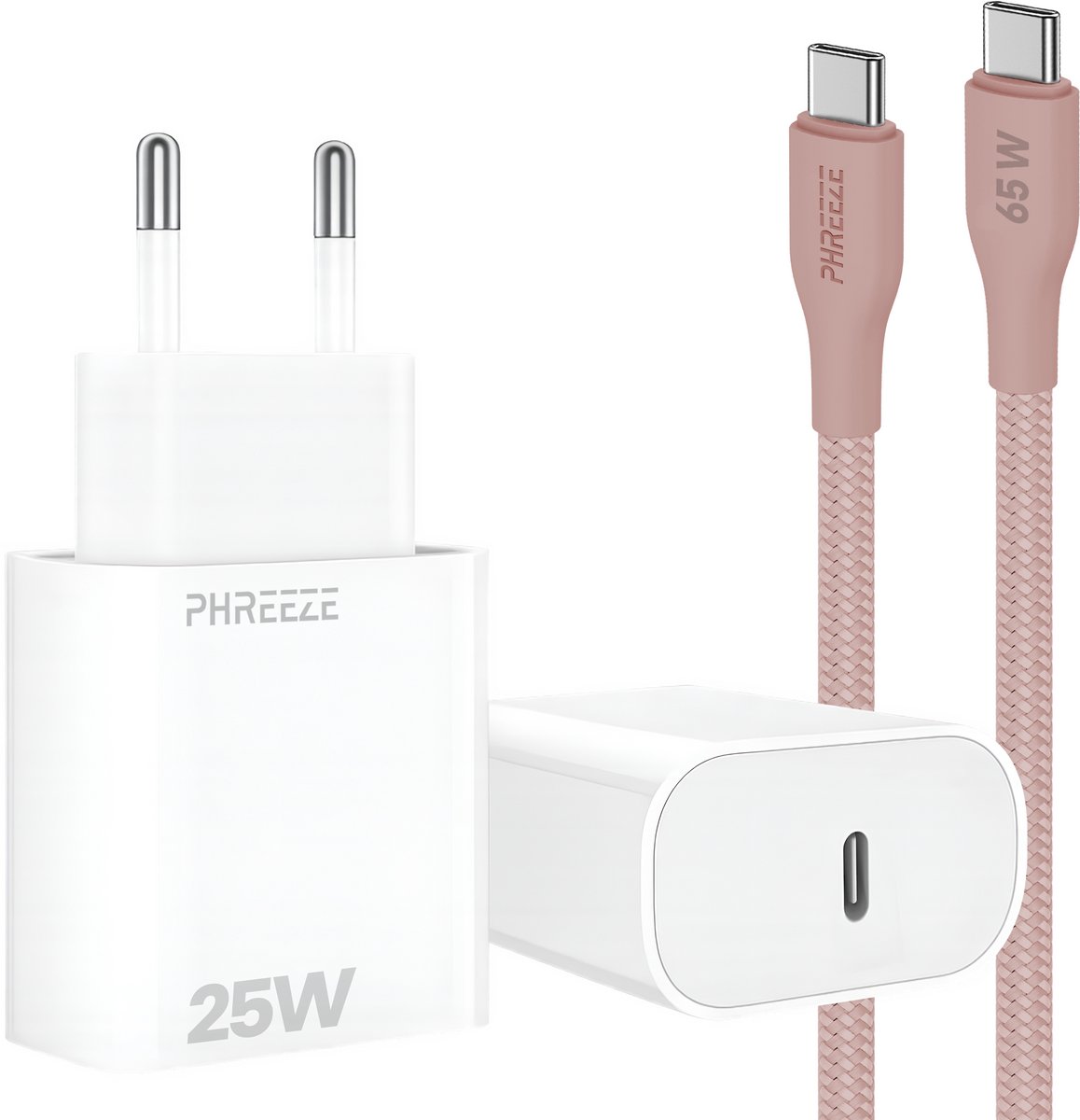 25w power adapter met usb C kabel 1m voor super fast charging s25 s24 s23 s22 s21 s10 a56 a55