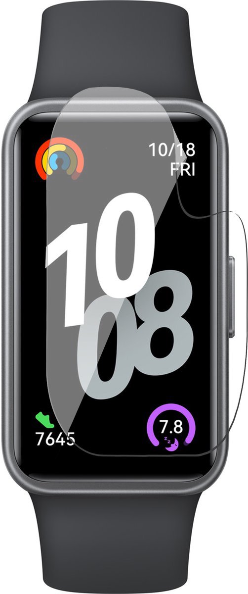 Screenprotector geschikt voor Huawei Band 10 - 1x FlexGuard Screen Protector
