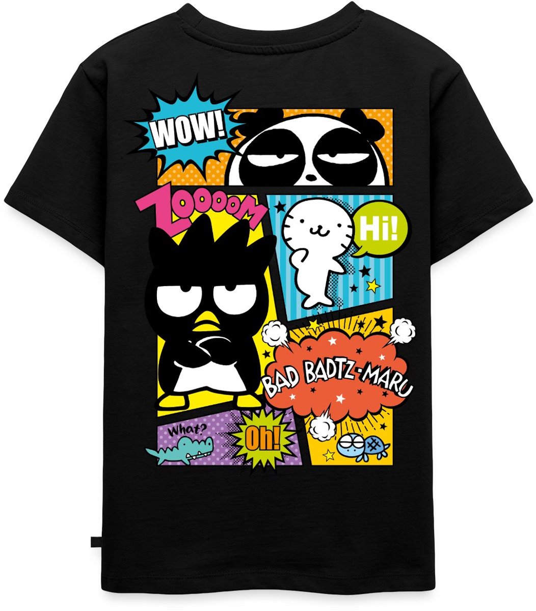 Bad Badtz-Maru Met Vrienden In Comicstijl Premium T Shirt Kinderen