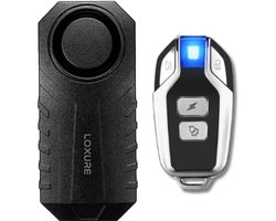 Loxure Fietsalarm met Afstandsbediening - Origineel model - 3D-sensor - 3 Geluidssterktes - Waterdicht - Incl. Batterijen - 2 Jaar Garantie