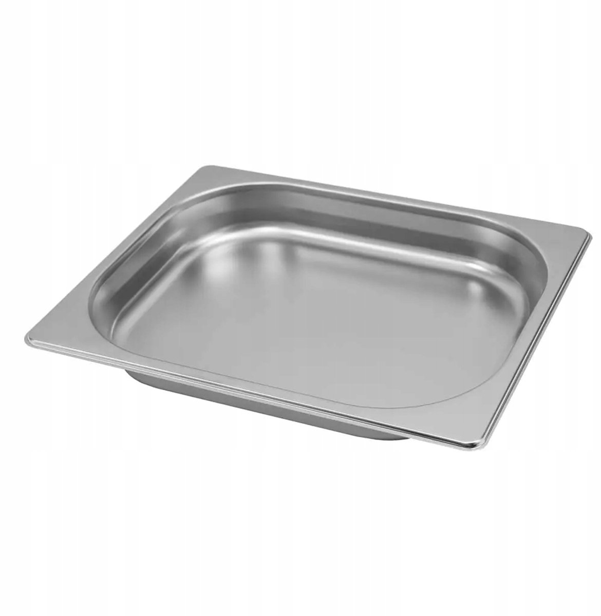 Mega-M Professionele GN 1/2 Bak - 32,5x26,5 cm - Diepte 40 mm - RVS - Gastronorm Container - Roestvrij Staal - Onverwoestbaar & Hygiënisch - Voor Horeca en Keuken
