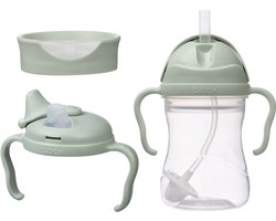 b.box Peuter 3-in-1 voordelige set I Eén beker, drie deksels om baby's en peuters te helpen bij het drinken. BPA-vrij, vaatwasmachinebestendig | Vanaf 4 maanden | 240 ml/8 oz