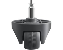 Geschikt voor-Voorwiel robotstofzuiger, kunststof vervanging, compatibel met Narwal voor J4, voor Freo X voor Ultra J4 Lite, voor J5, eenvoudig te installeren accessoire voor efficiënte reiniging, zwart