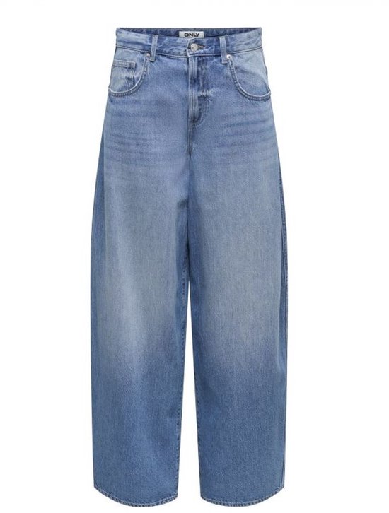 Jean Femme ONLY Taylor HW Barrel DB DNM Tai466 Noos - Coupe Barrel Taille Haute Tendance Automne