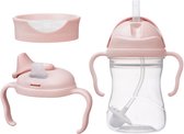 b.box Peuter 3-in-1 voordelige set I Eén beker, drie deksels om baby's en peuters te helpen bij het drinken. BPA-vrij, vaatwasmachinebestendig | Vanaf 4 maanden | 240 ml/8 oz