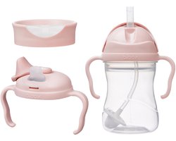b.box Peuter 3-in-1 voordelige set I Eén beker, drie deksels om baby's en peuters te helpen bij het drinken. BPA-vrij, vaatwasmachinebestendig | Vanaf 4 maanden | 240 ml/8 oz