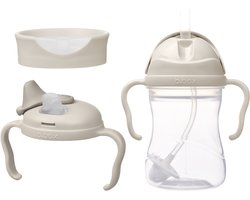 b.box Peuter 3-in-1 voordelige set I Eén beker, drie deksels om baby's en peuters te helpen bij het drinken. BPA-vrij, vaatwasmachinebestendig | Vanaf 4 maanden | 240 ml/8 oz