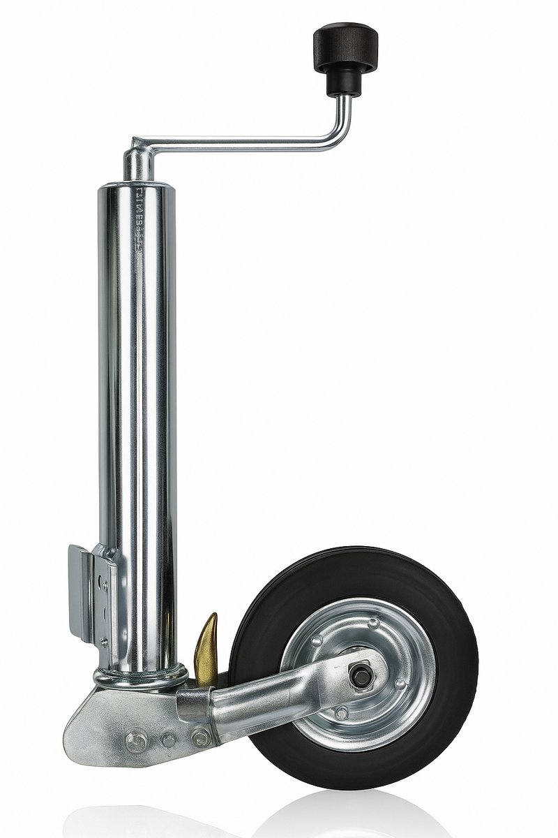 Tip-it Neuswiel - Aanhanger, Caravan - Opklapbaar - Ø60 mm - Rubberband - 200 x 60 mm - 400 kg