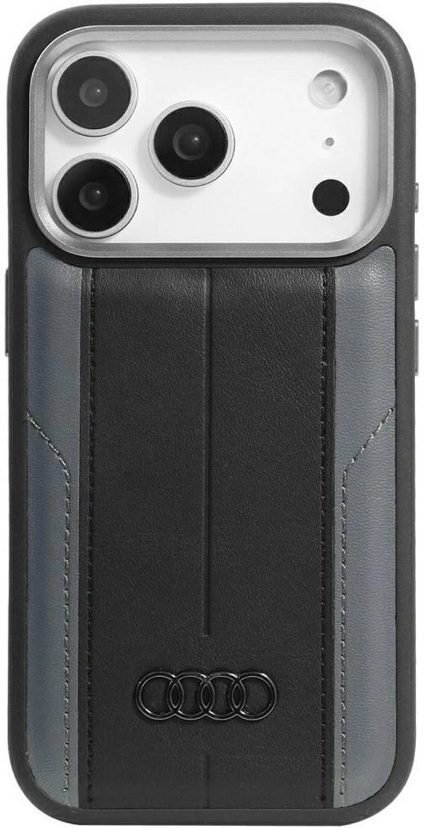 Audi Case A6 Synthetisch Leder Voor Iphone 17 Pro Magsafe Met Bescherming