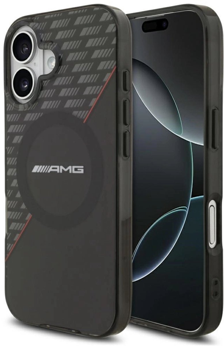 Mercedes-Benz Backcase hoesje geschikt voor iPhone 17 - Effen Transparant - TPU (Zacht)