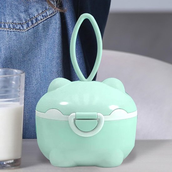 Powder Formula Travel Container - Formula Storage Container - Travel Formula Dispenser, Melkpoeder Container met lepel, Draagbare Poeder Formule Dispenser — afbeelding 4