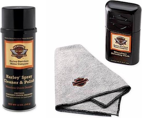 Harley Spray Cleaner & Polish Set - 340 ml | bol