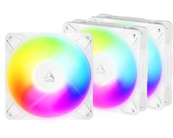ARCTIC P12 PRO Reverse A-RGB weiß 3er-Pack | Gehäuselüfter