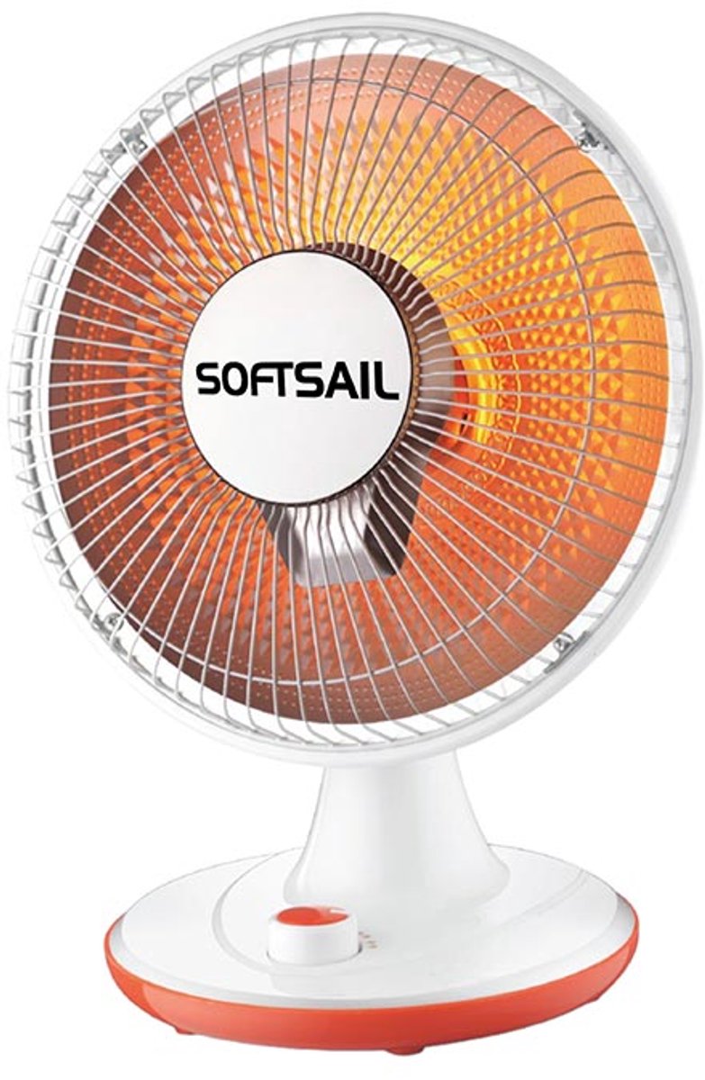 Softsail – Elektrische Carbon Heater – 300-600W - Infrarood Heater Kantelbeveiliging - koolstofverwarmer - Terrasverwarmer - 2 Standen