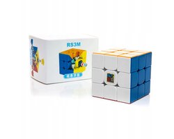 MoYu RS3 M Maglev Speed Cube Magnetisch - Stickerless - Draai Kubus Puzzel - Magic Cube