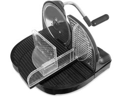 Orion Serie - Handmatige Broodsnijmachine - Compact - Zwart - RVS Mes