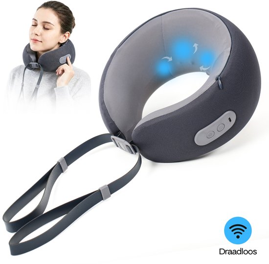 Home Vibes Nekmassage Apparaat - Massage Reiskussen - Home - €26,95