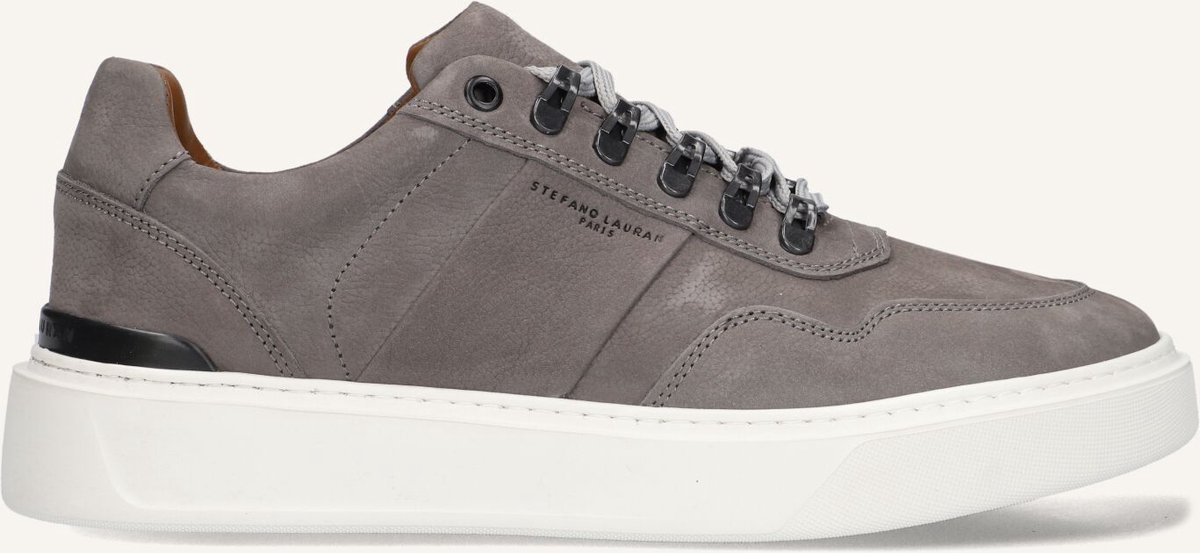 STEFANO LAURAN Star 003 Sneakers - Nubuck - Heren - Grijs - Maat 47