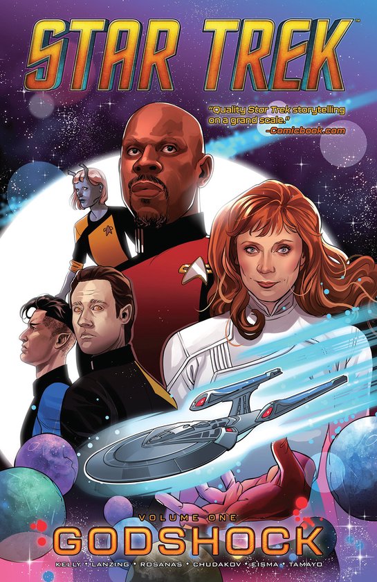 Star Trek, Vol. 1: Godshock - cover