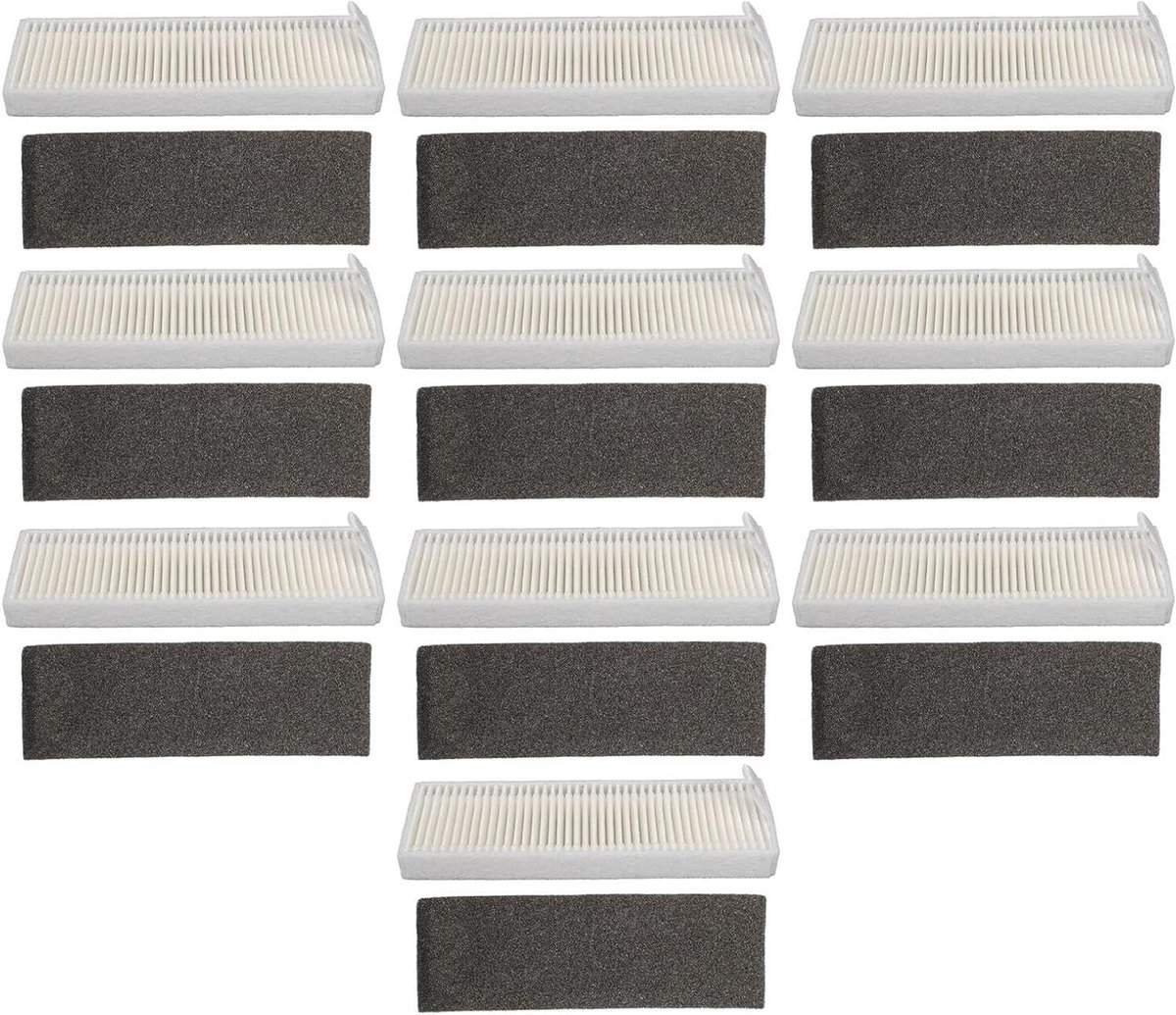 HEPA-filtervervanging voor Robotstofzuigers - 10-Pack, geschikt voor diverse modellen
