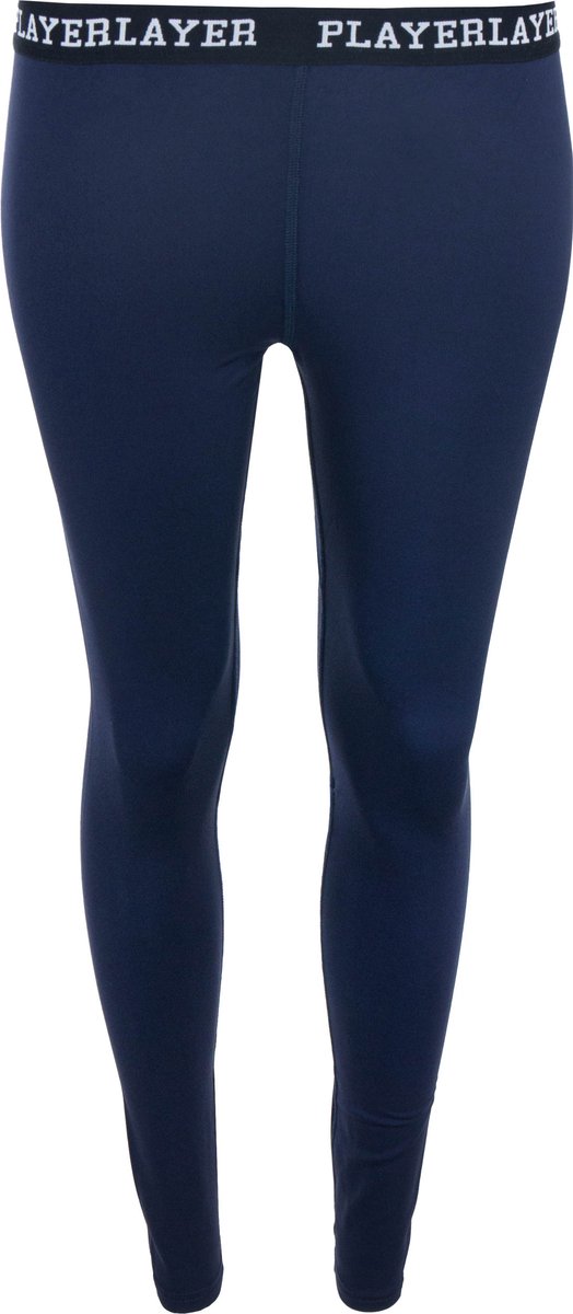 Thermische broek voor dames, Playerlayer-legging, marineblauw - S