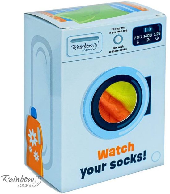 Rainbow Socks - Man Vrouw Kleurrijke Katoenen Anti-slip Sokken ABS - 12 Paars - Veelkleurig - Maat 42-43