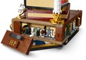Onderkant van LEGO Harry Potter-model, toont geheime kamer met troll.