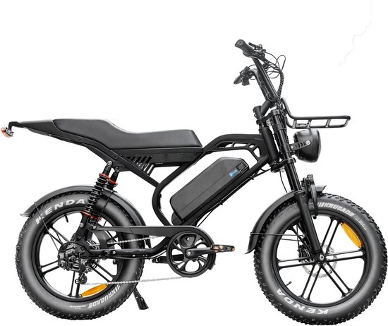 QmWheel S20 Pro - Fatbike - Zwart - Hydraulische Remmen van QmWheel — afbeelding 2