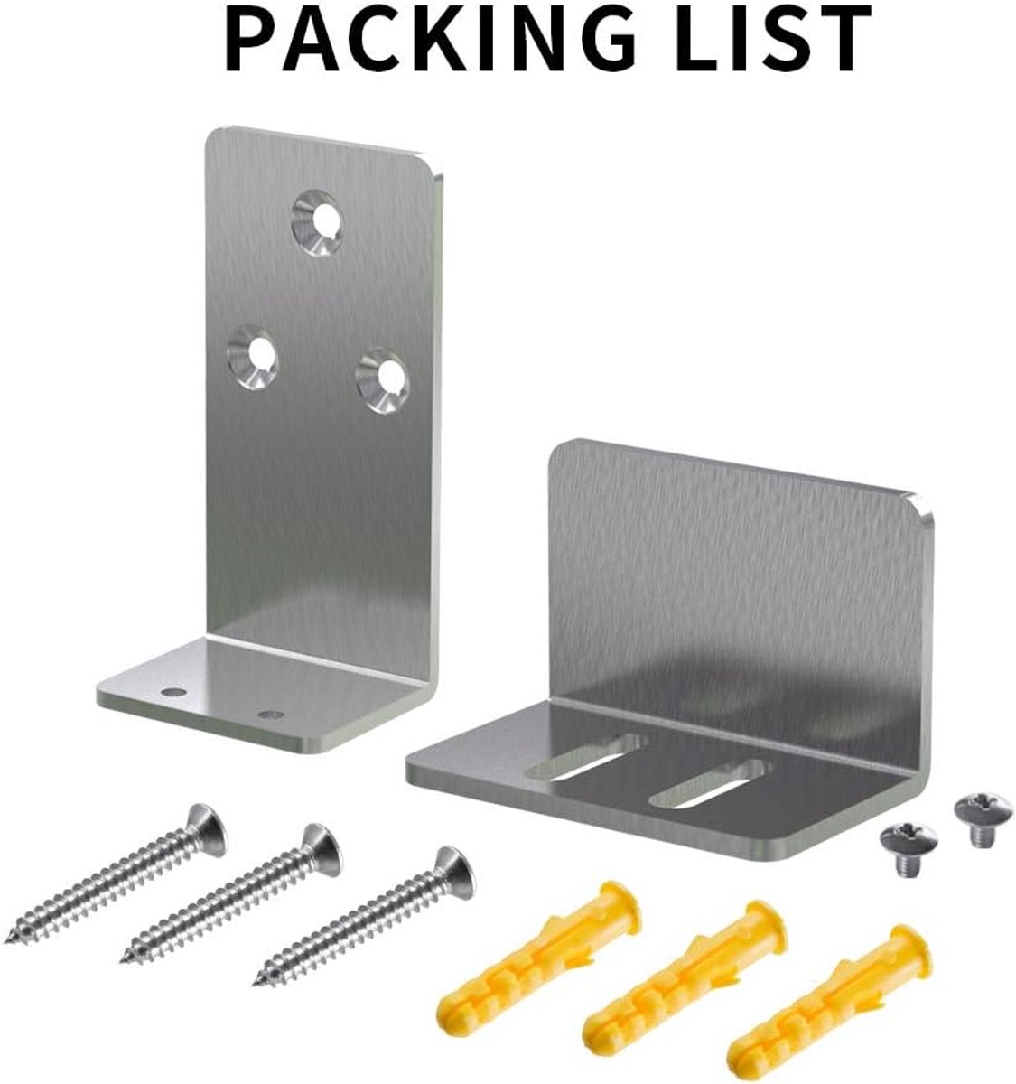 Candala Schuifdeuren Schuur Deur Vloer Gids Rvs Verstelbare Kast Floor Gids voor Bodem Schuifdeuren Muur Mount Schuur Deur Hardware