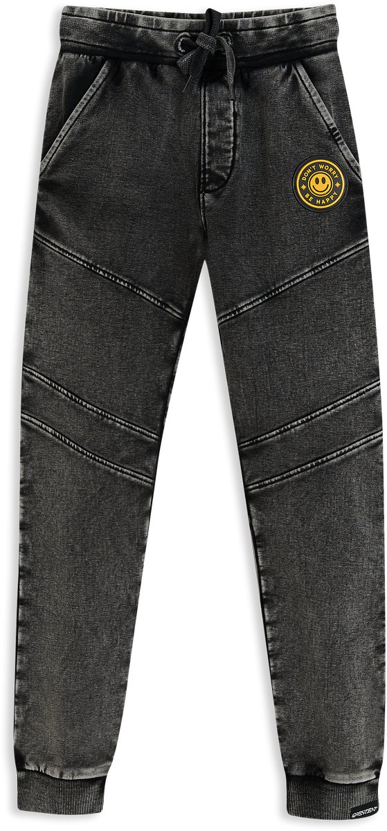 4PRESIDENT Broek Meisjes - Black - Maat 104