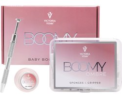 BOOMY OMBRE Baby Boomer Set – Complete Ombre Nail Kit met Sponge & UV Gel – Perfect voor Babyboomer Effect Hairshoponline