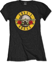 Guns N' Roses Dames Tshirt -XL- Classic Logo Zwart