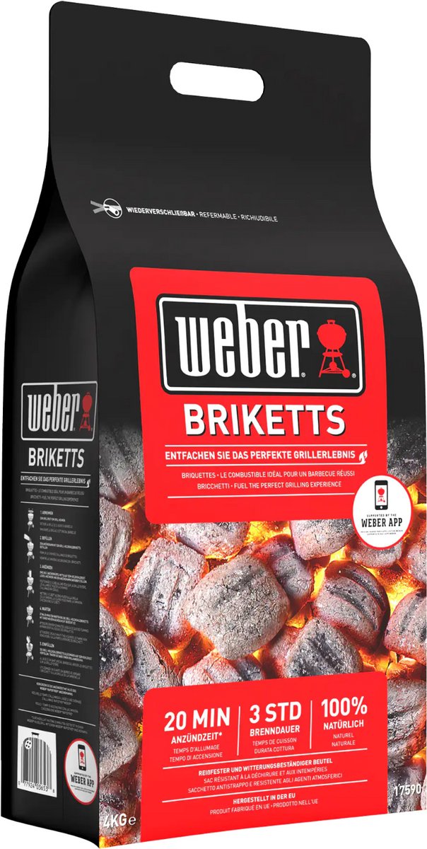 Weber briketten 4kg