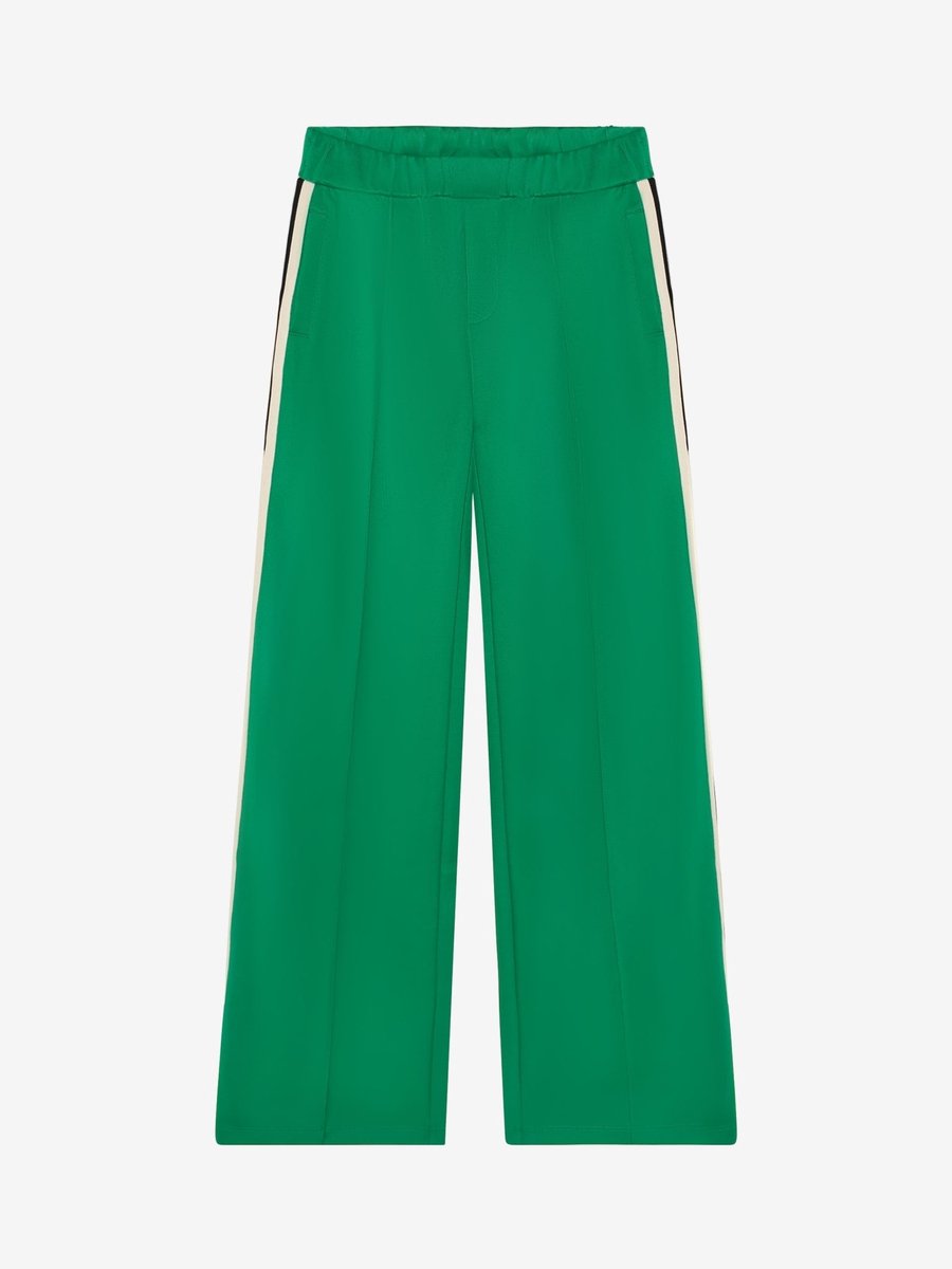 Indian Blue Jeans Wide Pants Sporty Broeken Meisjes - Groen - Maat 140