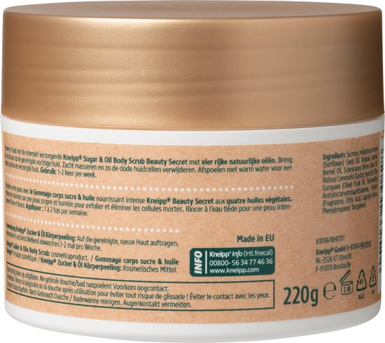 Kneipp Beauty Secret - Sugar & Oil Body Scrub - 200 ml