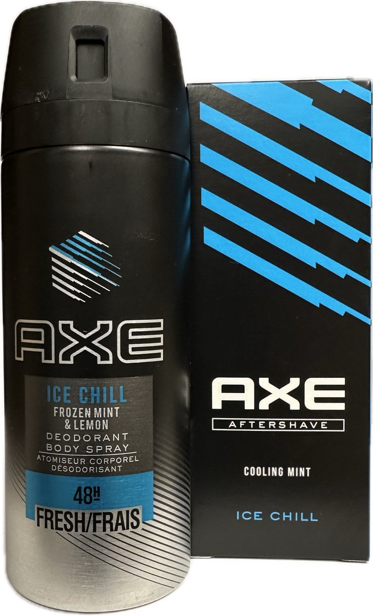 AXE Ice Chill Set - Aftershave 100 ml - Deodorant 150 ml
