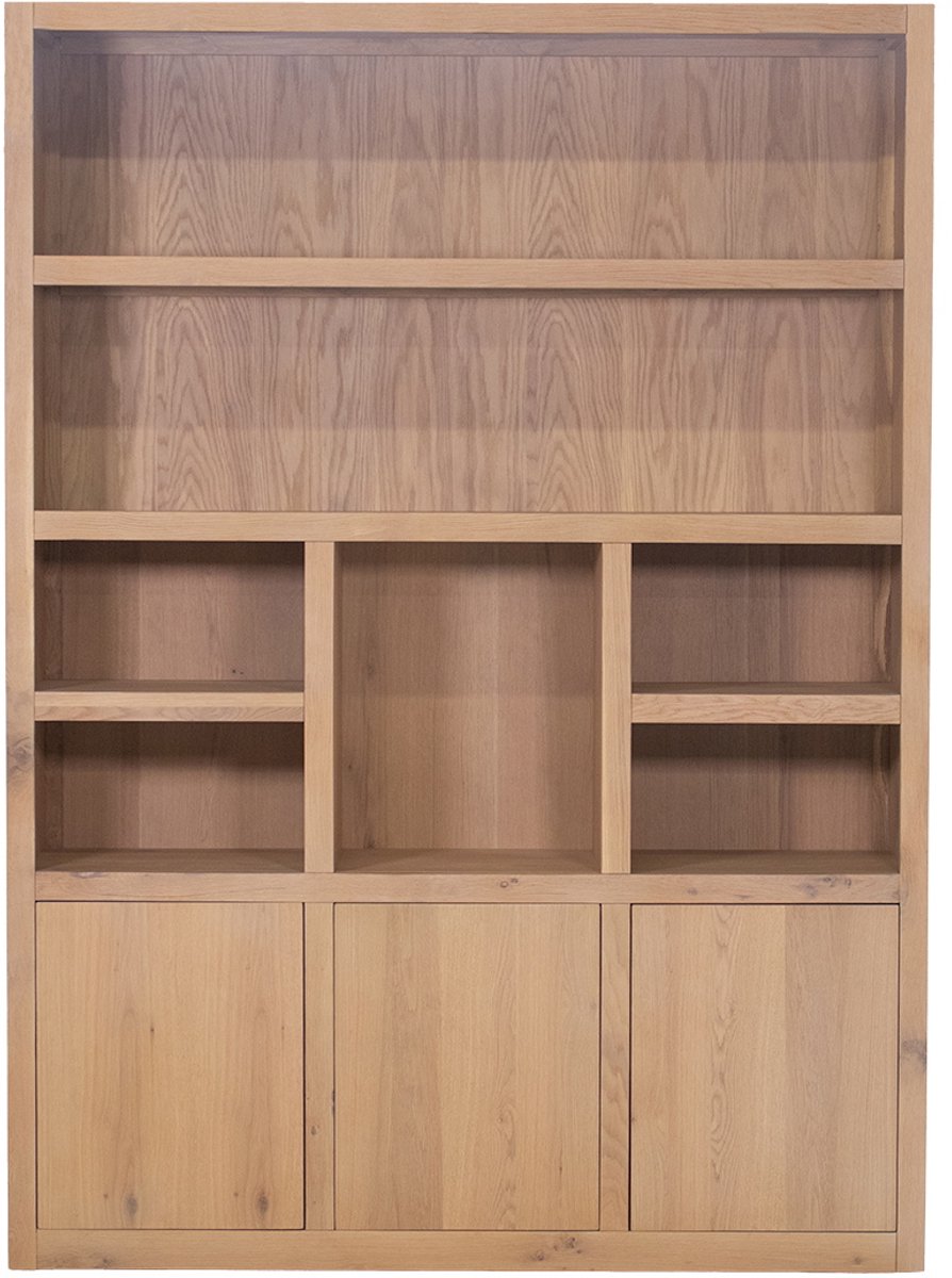 DÉJA Living Wandkast Liam - Naturel Eikenhout - 160x46x220cm