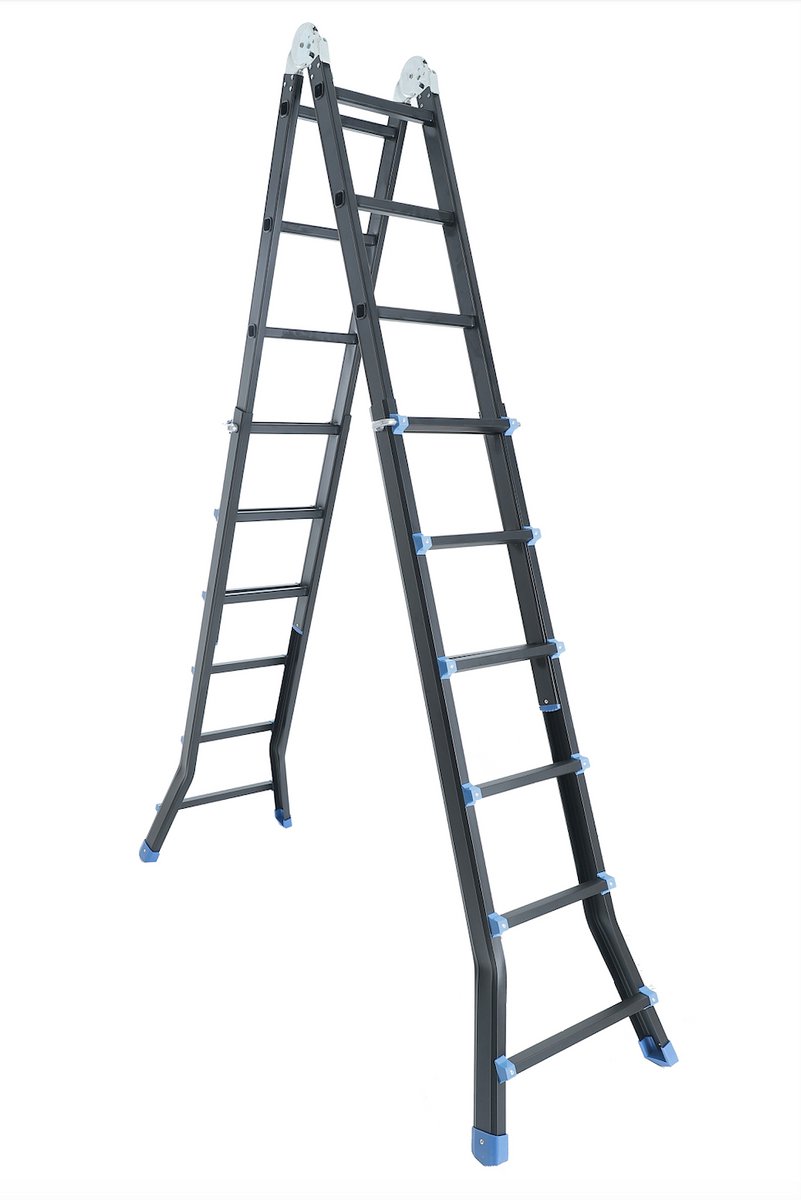 MARK TOOLS PRO - Multiladder Uitschuifbare Vouwladder 4x6 - 5,15 meter – foto 6