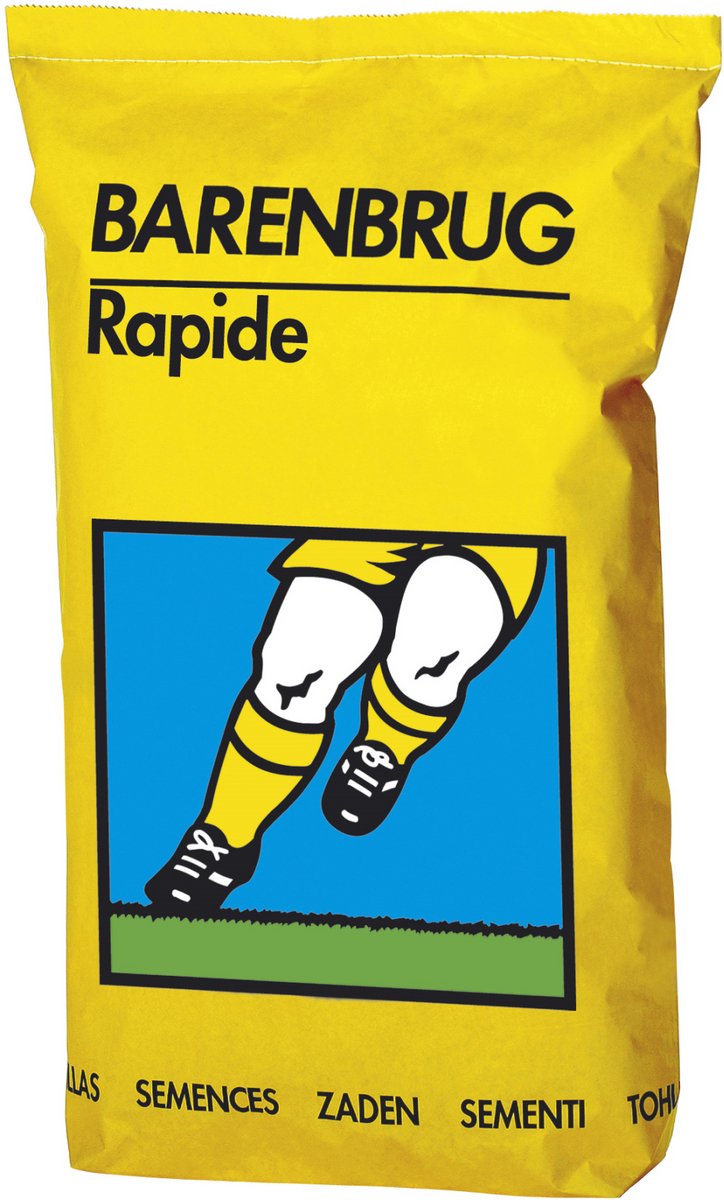Barenbrug Rapide SV7 15kg: het graszaad voor voetbalvelden!