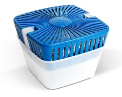 Bison AirMax Vochtvreter Luchtontvochtiger voor Huis & Kelder – Vochtvreter / Dehumidifier – Navulbaar Ontvochtigingsapparaat tegen Condens & Schimmel – Huishoudelijke Vochtbestrijding – 450 g (±30 m³) 1 Stuks [B01473]