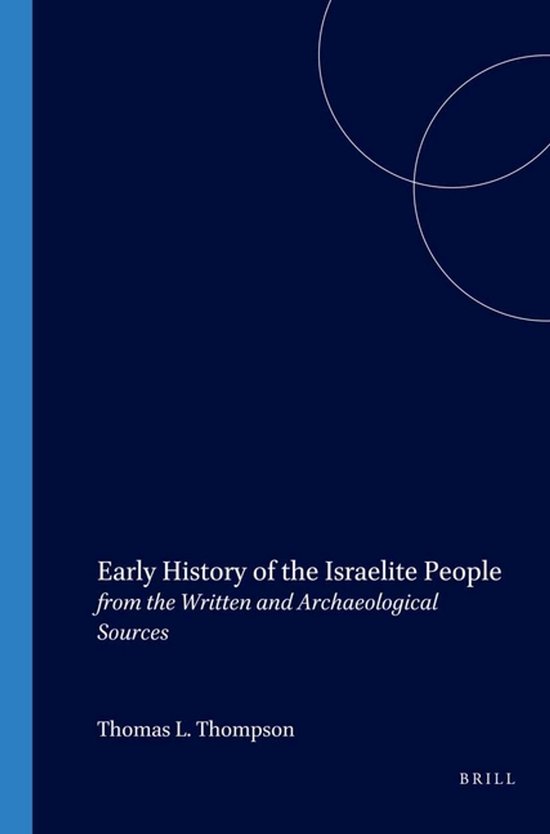Early History of the Israelite People - cover