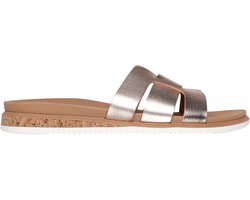 Skechers DESERT KISS LOW - PEAK LOOK Dames Slippers - Gold