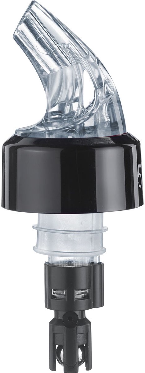 Westmark doseer-/maatschenktuit, portioneerder, dosering per tuit: 5 cl, kunststof, Auto-Pour, transparant, 9950218G