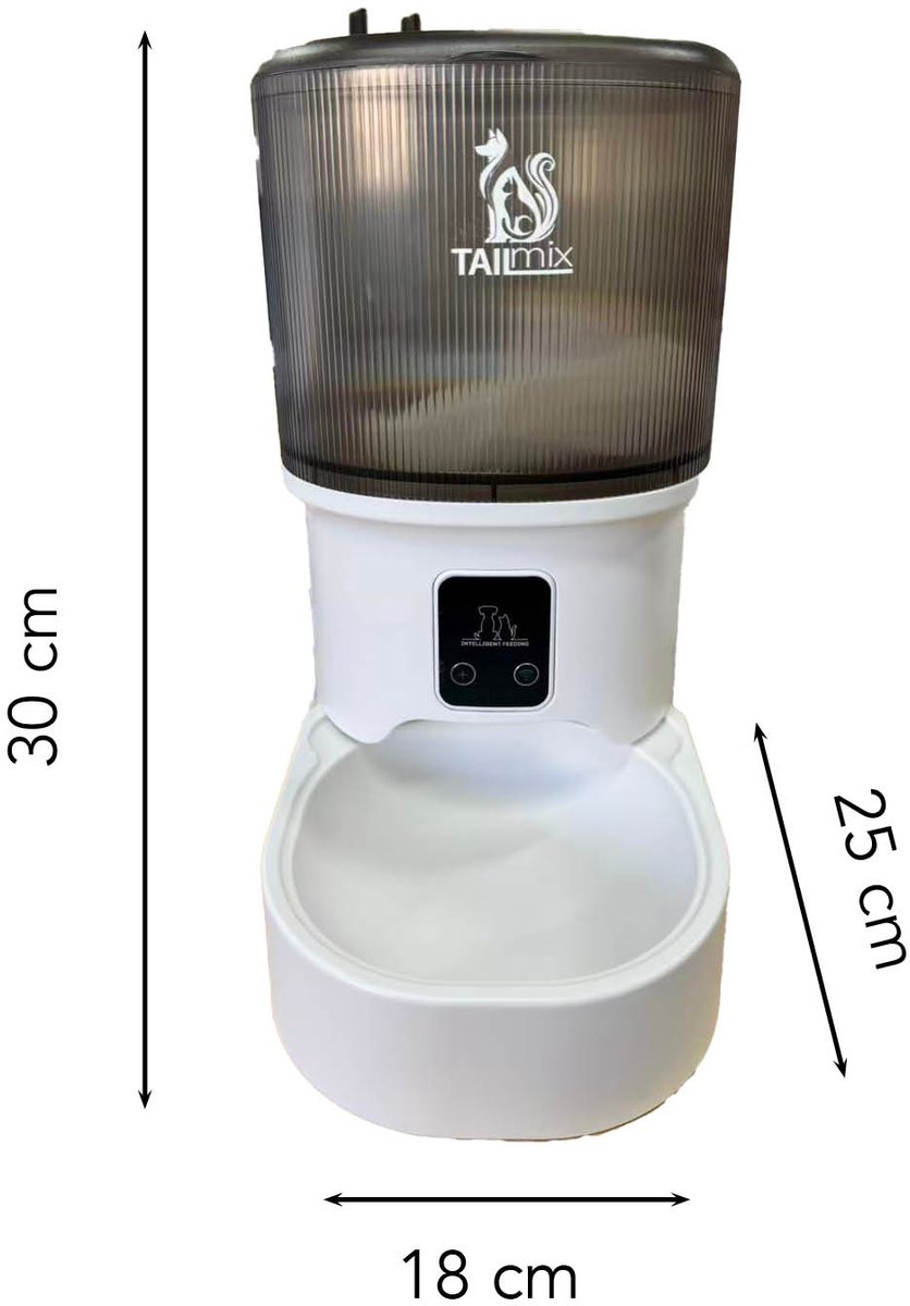 Tail Mix 4L Automatische Voerbak - WiFi + App thumbnail 5