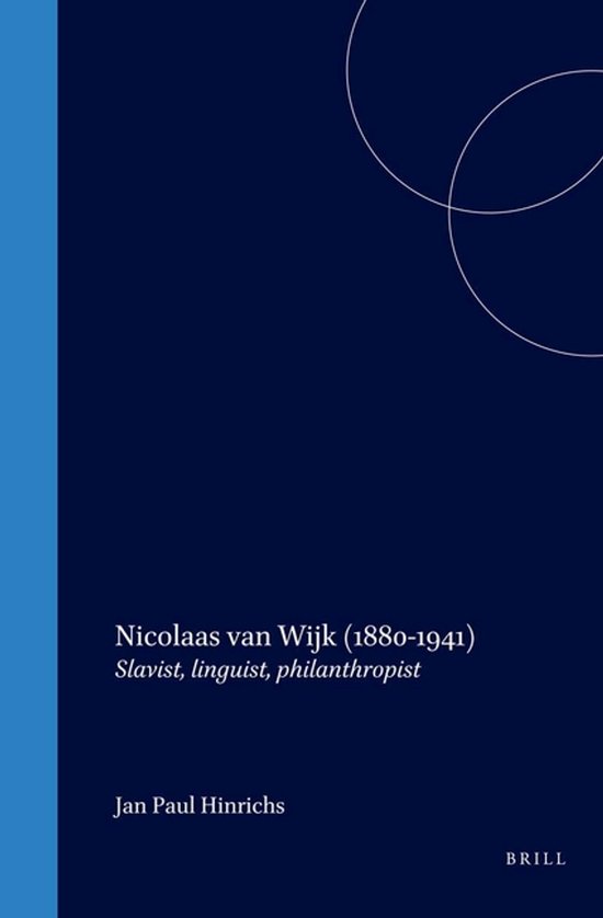 Nicolaas van Wijk (1880-1941) - cover