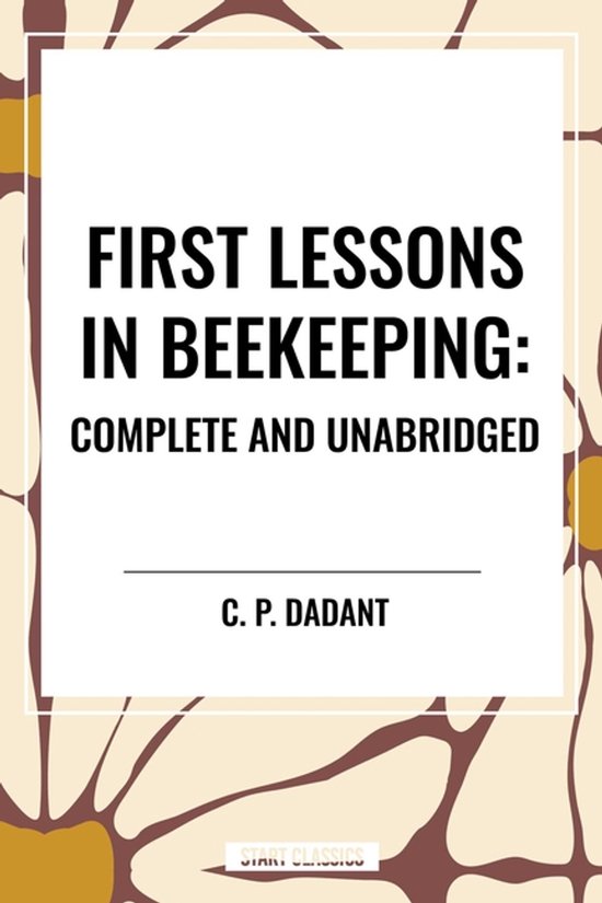 First Lessons in Beekeeping - cover