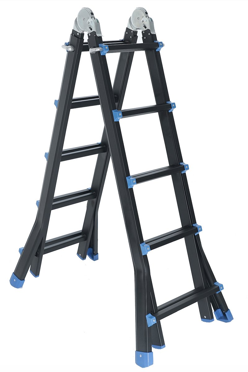 MARK TOOLS PRO - Multiladder Uitschuifbare Vouwladder 4x5 - 4,50 meter – foto 6